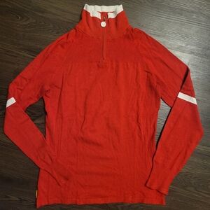 Lole Red Pullover with White Trim
